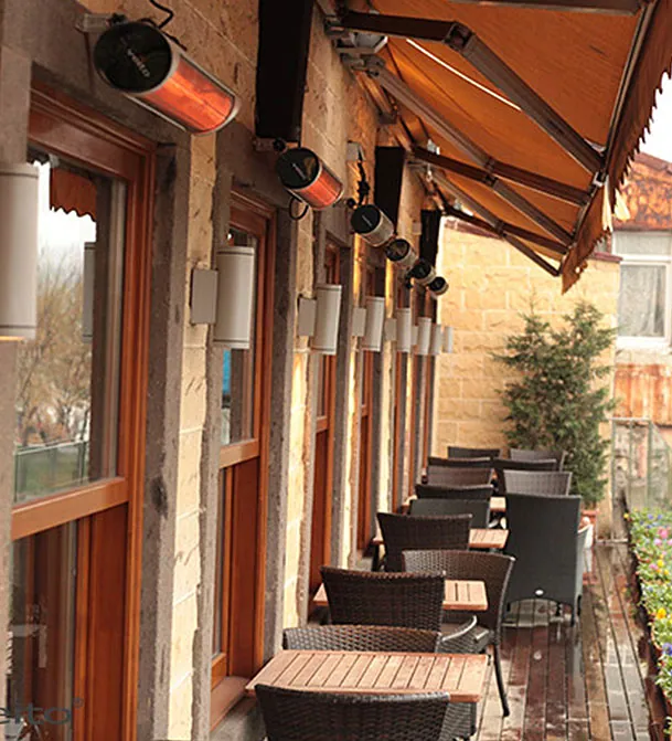 Blade, electric infrared heater, photo 2