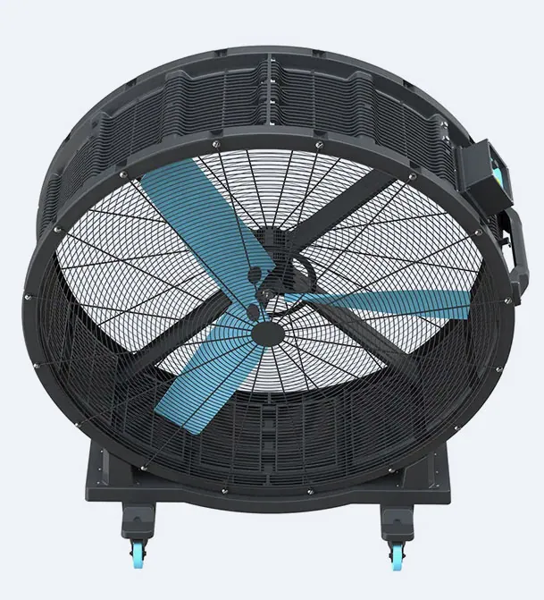 The Cyclone drum fan, portable drum fan, photo 2