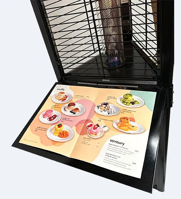 Bolt On Menu Holder, firestick accessory