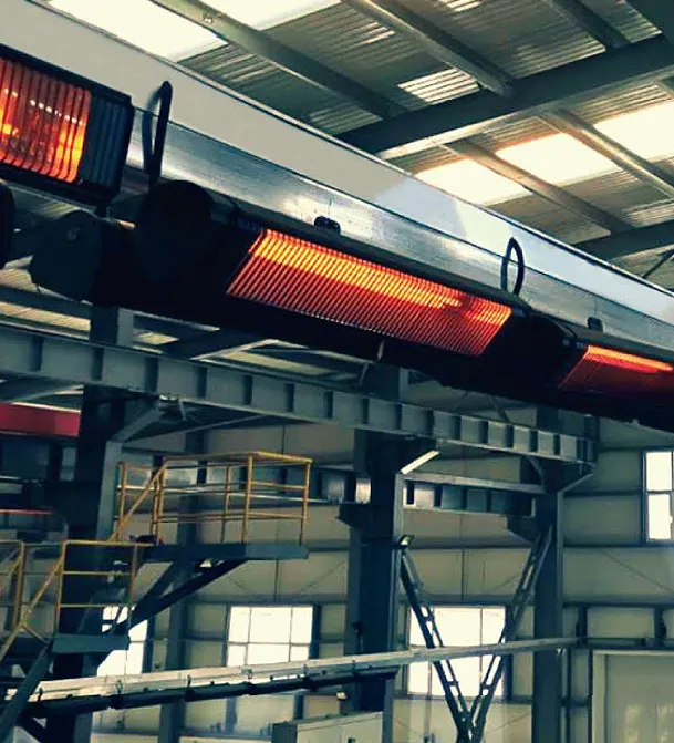 065 Series for Factory and Warehouse, electric infrared heater, photo 2