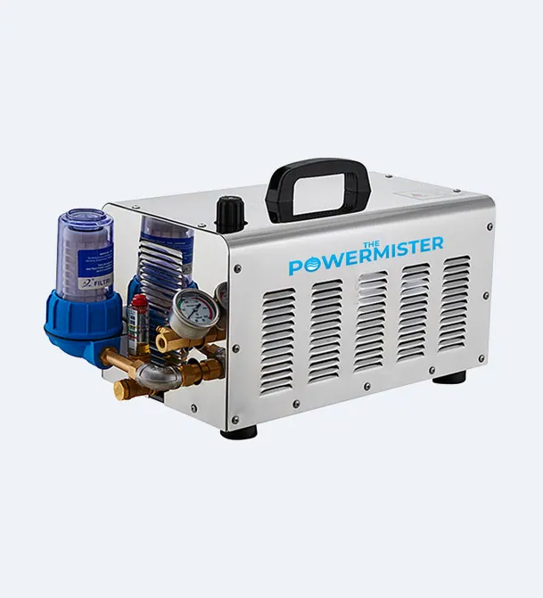 The PowerMister high pressure misting system, commercial misting system